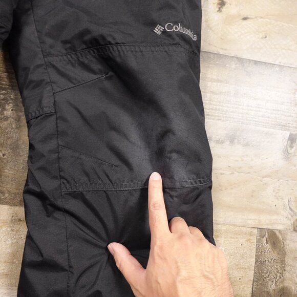 Columbia Youth 10/12 Black Snow Bib Overalls Pre-owned - Picture 3 of 12